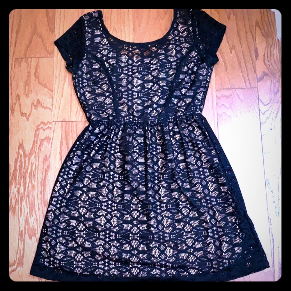 Black lace dress - NWOT